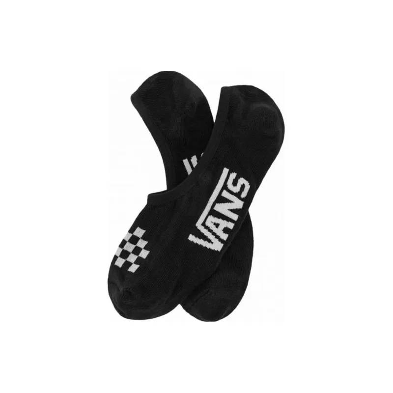 Vans No-Show Socks Women's 1 Pack Black White-1