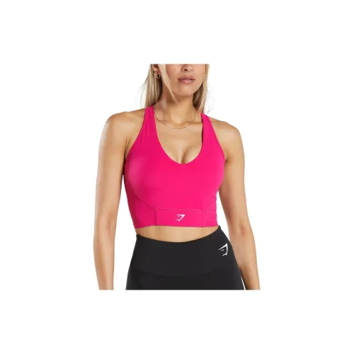 GYMSHARK Sleeveless Sports Shirts Women's Magenta