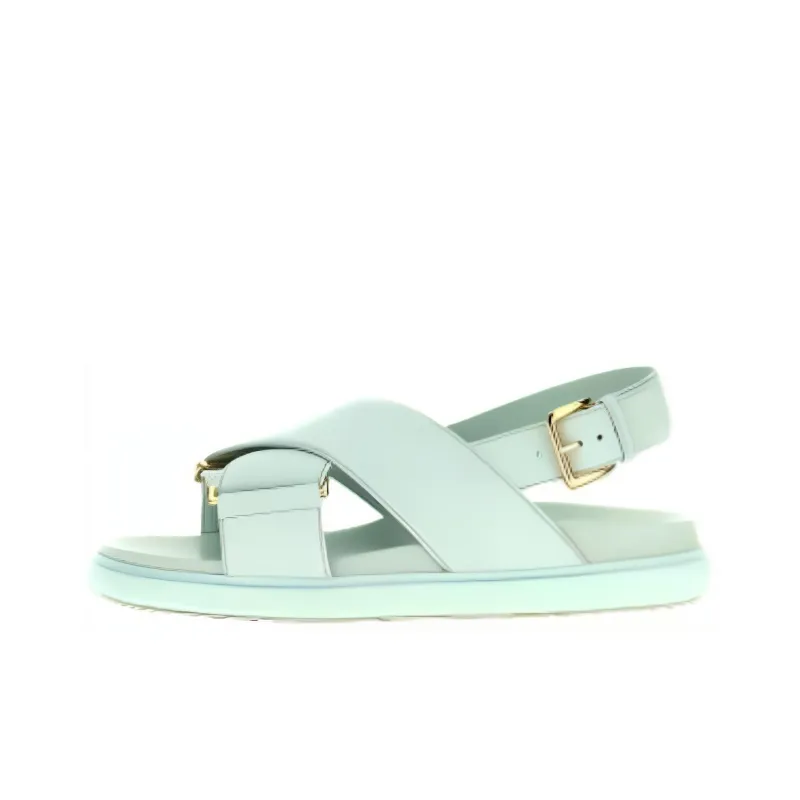 MARNI Logo Embossed Buckled Sandals Women's-0