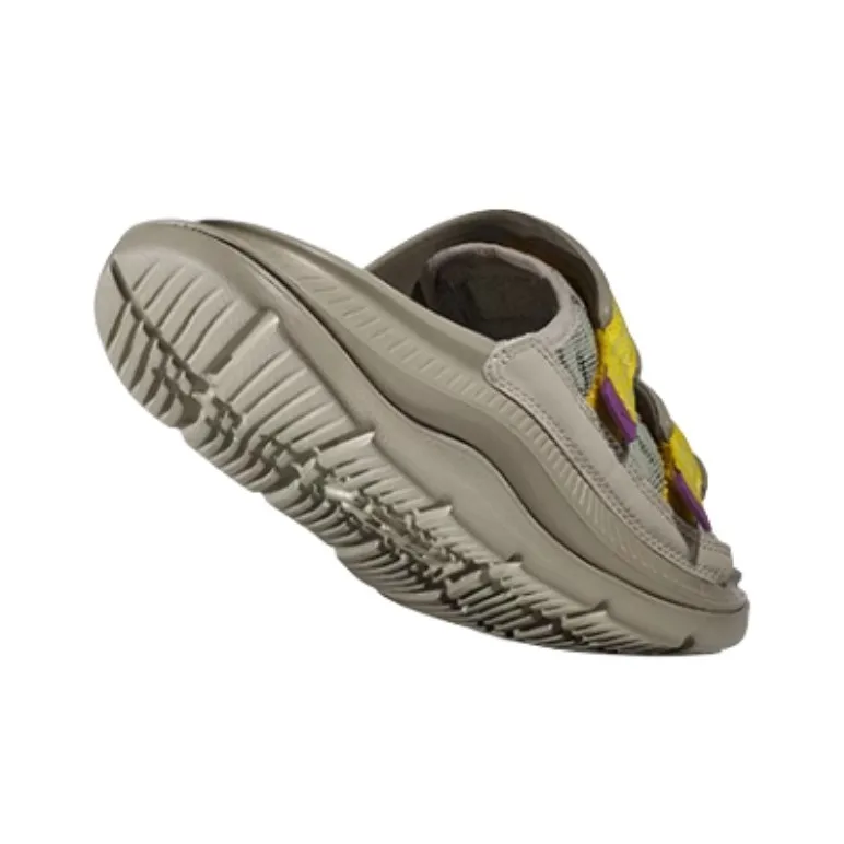 HOKA ONE ONE ORA Luxe Rubber Sole Slip Resistant Slide Slippers Unisex Cyan-4