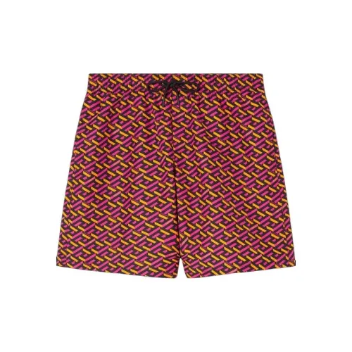 VERSACE Casual Shorts Men Red