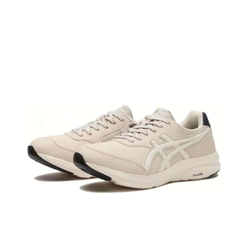 Asics Life Walker Abrasion Resistant Low Top Running Shoes Men's Ecru-2