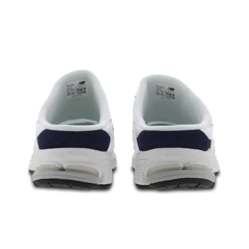 New Balance 2002R Mule White Navy Blue-3