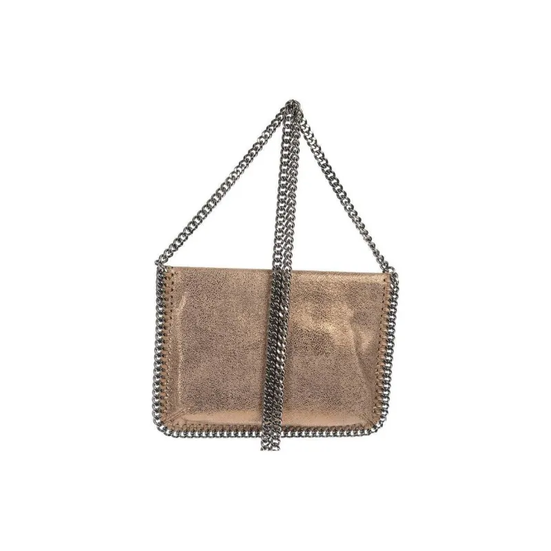 Stella McCartney Falabella Polyurethane Crossbody Bag, Shoulder Bag Women's Brown-3
