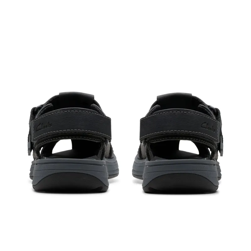 Clarks Beach Sandals Men Black-3