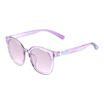 Disney Minnie Series Round Sun Lenses Kids' Transparent Purple