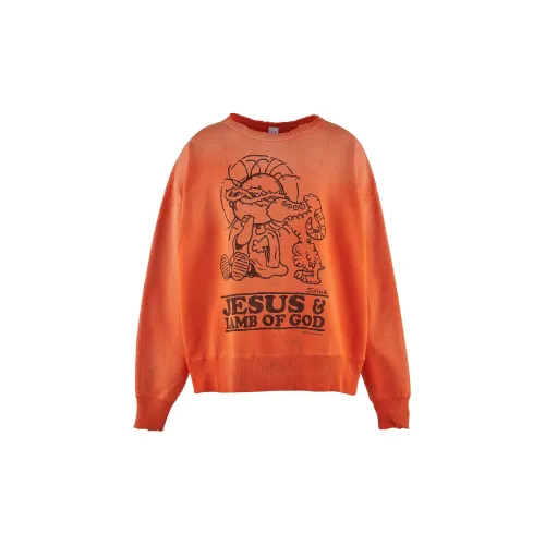 SAINT Mxxxxxx T-Shirts Men Orange