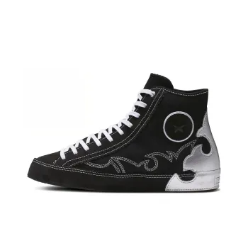 Converse Chuck Taylor All Star Sasha High Top Black Silver 'Blue White' Women's