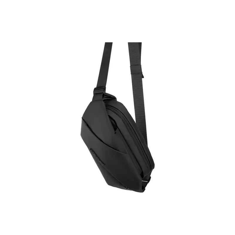 Victorian Traveler Membrana Dermalis Shoulder Bag Crossbody Bag Sling Bags Regular Unisex Black/Gray-4