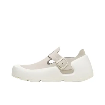 Birkenstock Reykjavik Nubuck Leather Shoes 'Antique White'