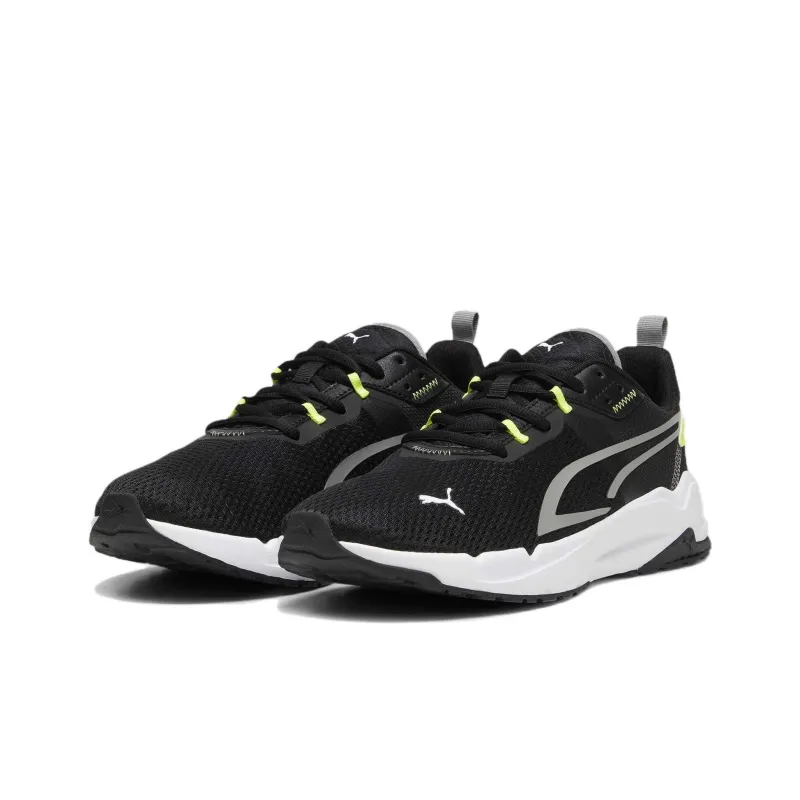 Puma Stride 'Black Electric Lime'-2
