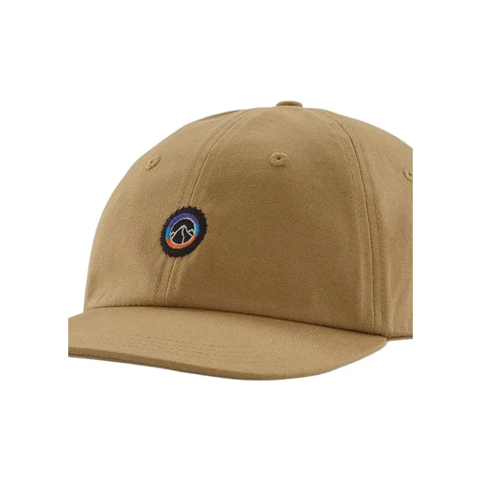 Patagonia Cotton Baseball Caps Unisex Yellow-2