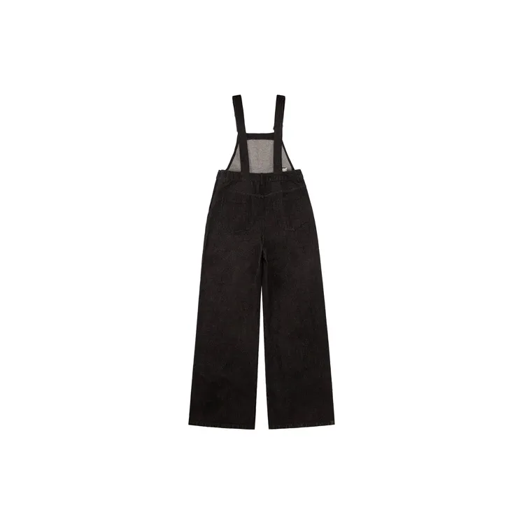 UNIFREE Overalls Women's Washed Black-1