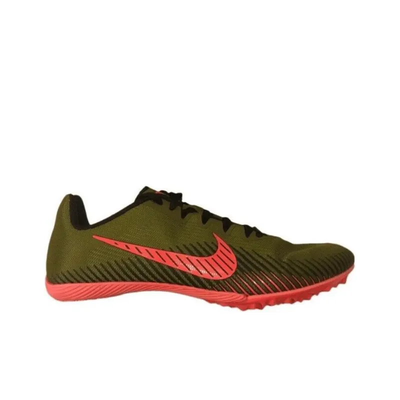 Nike Zoom Rival M 9 Cushioning Anti-Slip And Wear-Resistant Low-Top Running Shoes Men's Green Red-1