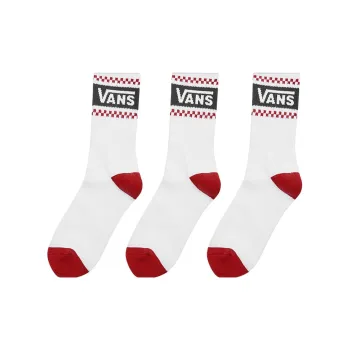 Vans Mid-Calf Socks Women's Red Black White Multicolor