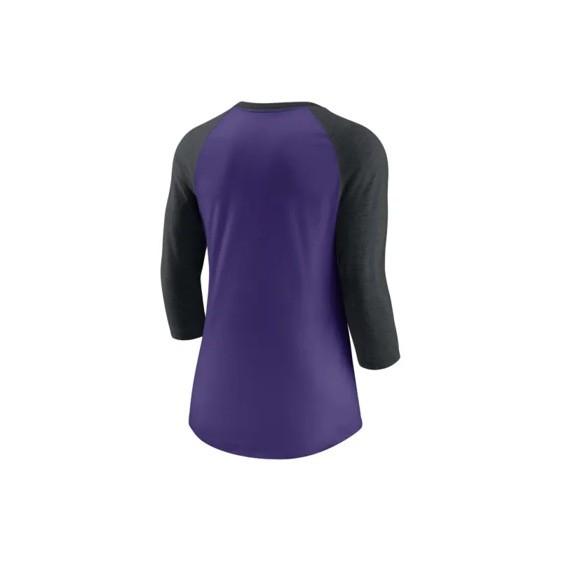 Nike Next Up MLB Colorado Rockies Baseball Jacket Women's Purple/Black-1