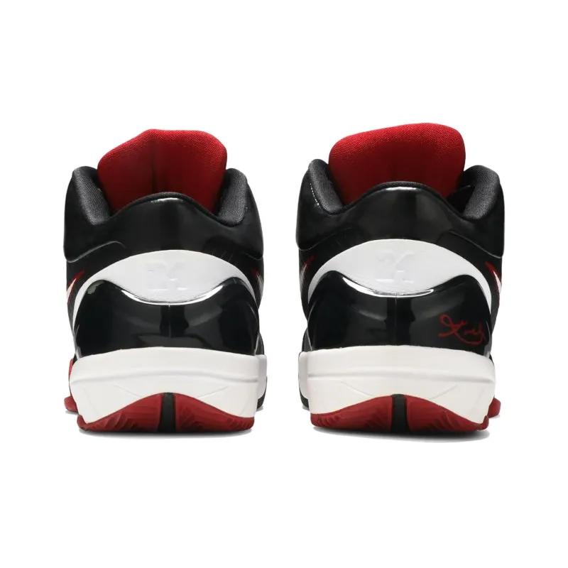 Nike Kobe 4 Black White Varsity Red-3