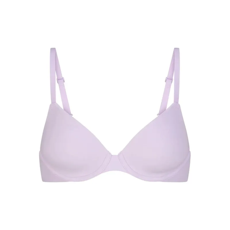SKIMS FITS EVERYBODY T-SHIRT BRA Bra Women's 1 Pack LILY/White Lily-0
