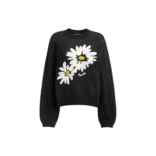 COACH SS24 Knitwear Women's Black