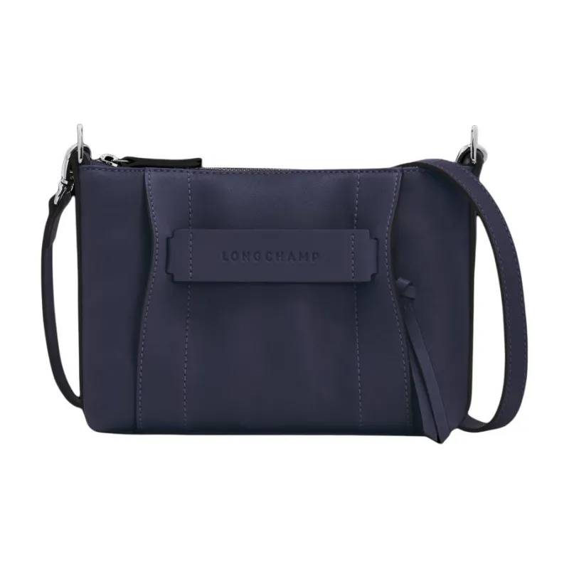 LONGCHAMP Cow Leather Shoulder Bag Crossbody Bag Small Size Women's Overripe Plum Color-0
