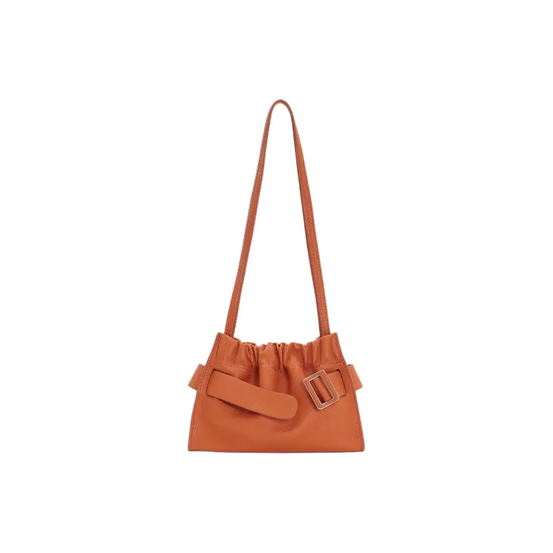 BOYY Grain Calfskin Handbag, Shoulder Bag Mini Women's Amber-0