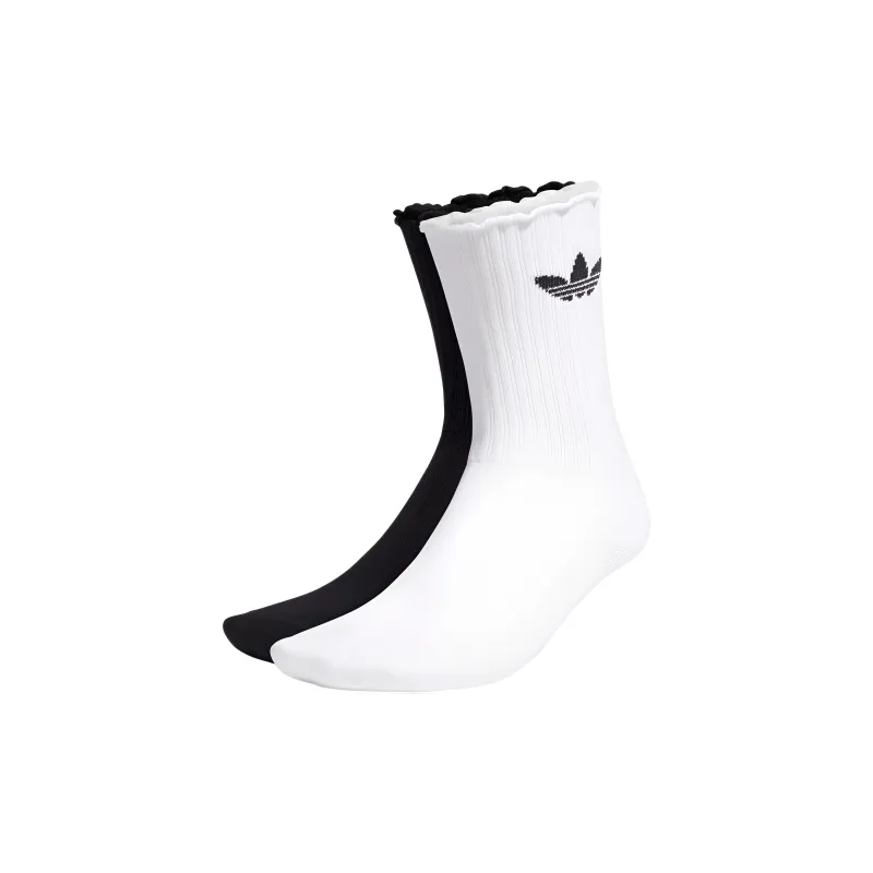 Adidas Originals Mid Calf Socks Women's 2 Pack-0