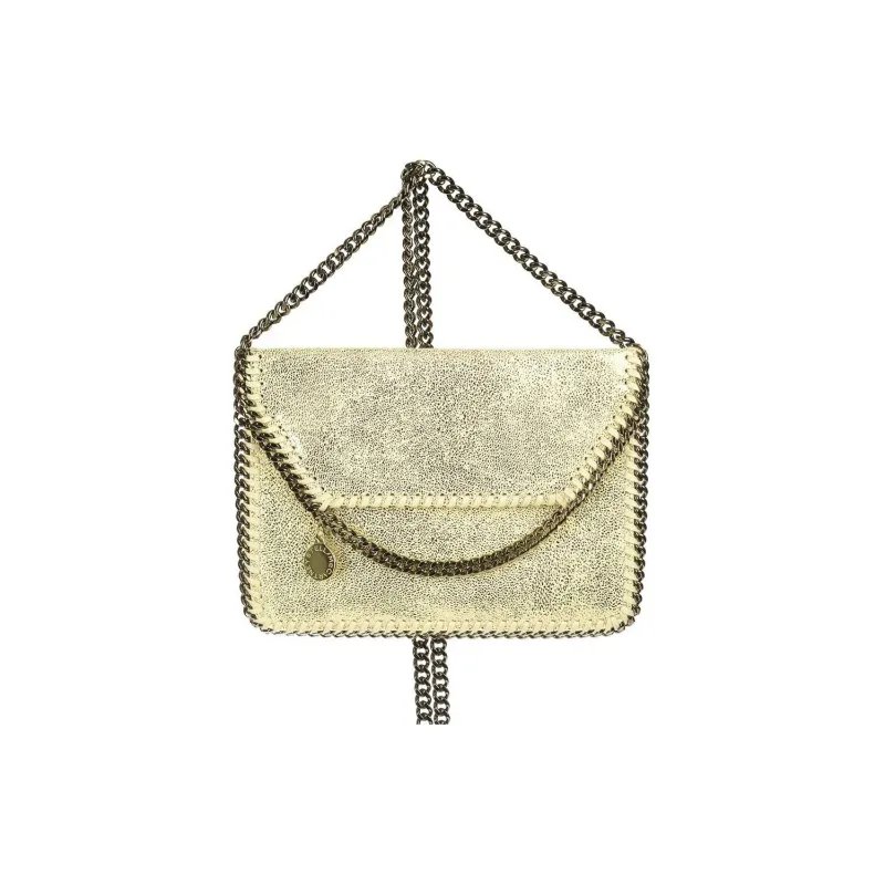 Stella McCartney Falabella PU Handbag, Shoulder Bag Women's Yellow-0