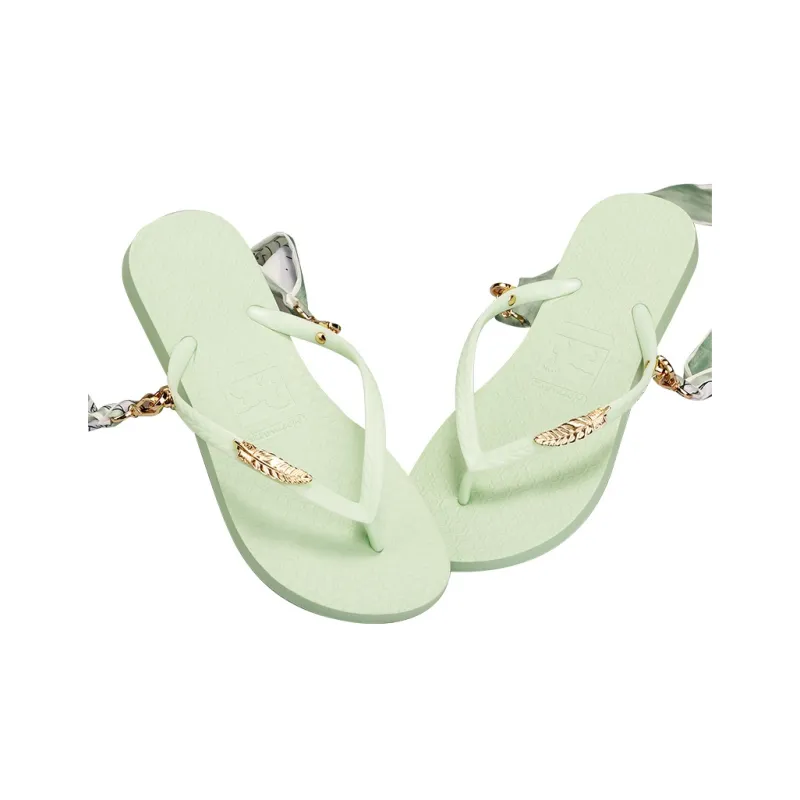 HOTMARZZ Flip Flops Unisex Green-4