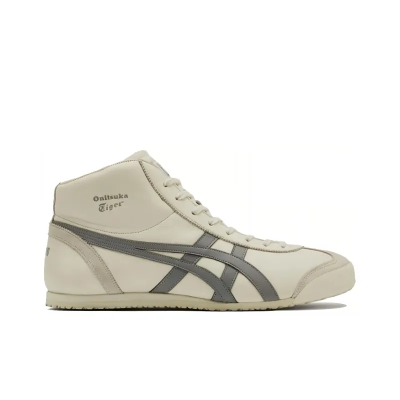 Onitsuka Tiger Mexico 66 Mid Runner White Grey-1