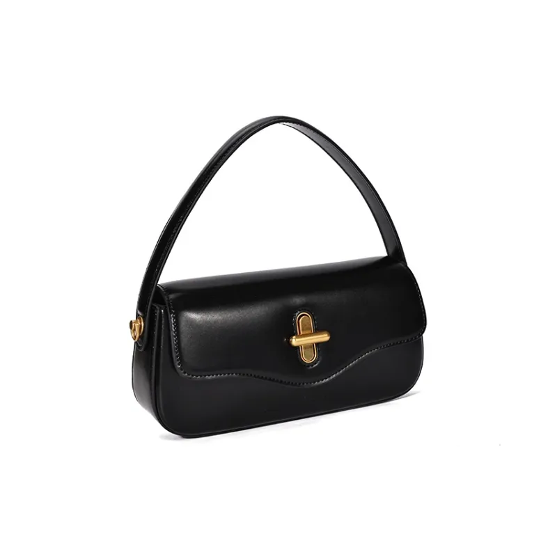 DAPHNE PU Crossbody One Shoulder Handbag Women's Black/Brown-1