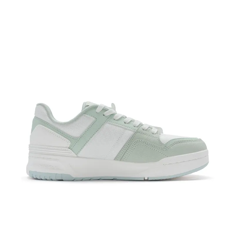 XTEP Skateboard Shoes Men Low Top Sail White/Creamy Green-1