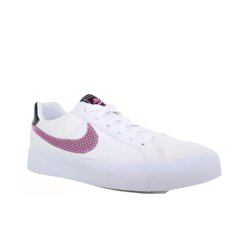 Nike Court Royale Wear-Resistant Low-Top Skateboard Shoes Women's White-2