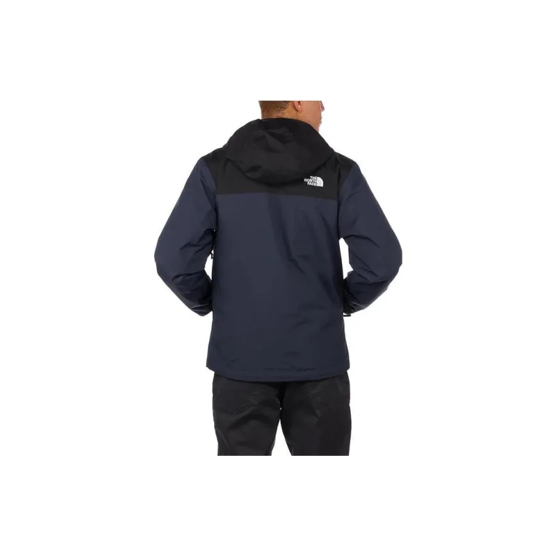 THE NORTH FACE Lone Peak Triclimate 2 Outdoor Hiking Waterproof And Windproof Windbreaker Jacket Men's Blue-1