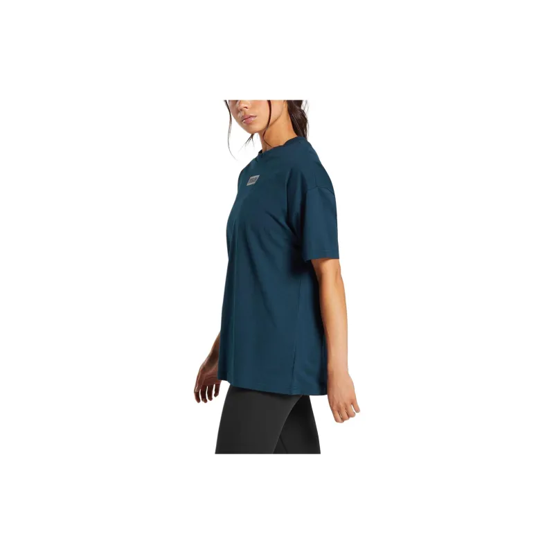 GYMSHARK BLOCK OVERSIZED T-SHIRT T-Shirt Women's Marine Blue-2