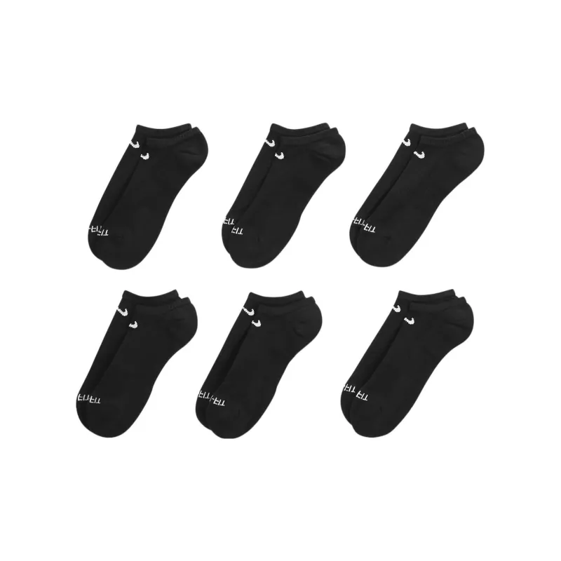 Nike No Show Socks Men's 6 Pack-1