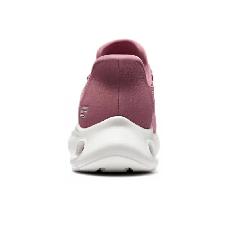 Skechers Wear Resistant Rebound Breathable Support Low Top Casual Shoes Women's Nude Pink-3