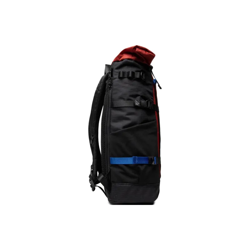 Doughnut Fabric Backpack Large Size Unisex Red-1