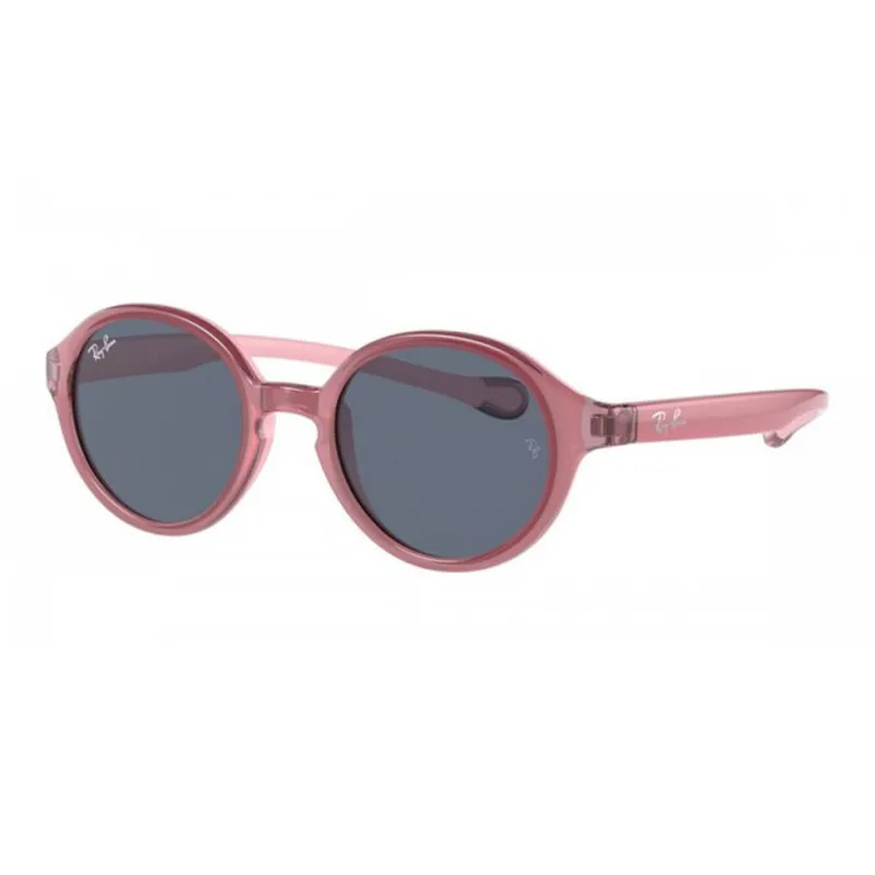 RayBan Plastic Round Sunglasses Kids' Pink-0