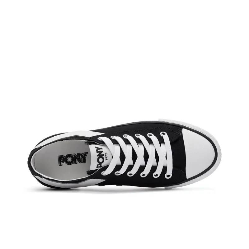 PONY Shooter Low Top Canvas Shoes Unisex Black-2