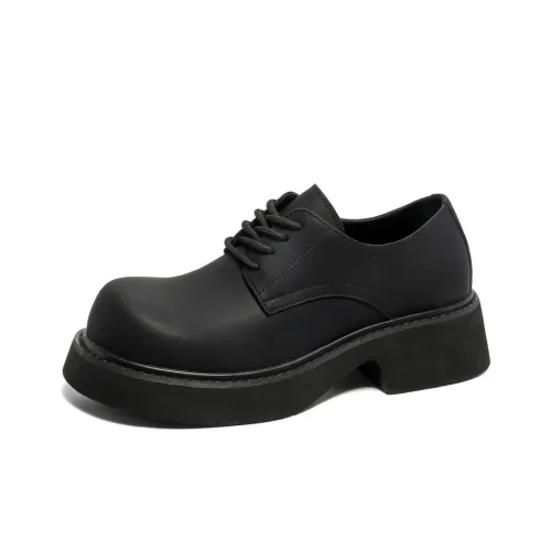 BVFNLEE Dress Shoes Men Low-Top Black