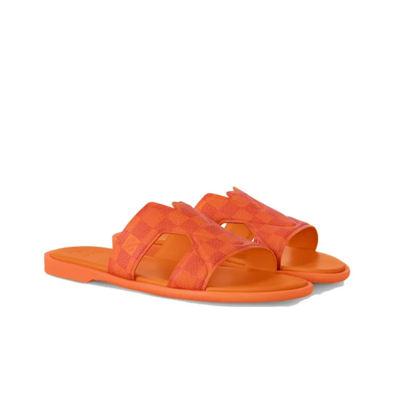 LOUIS VUITTON Oasis Slide Slippers Slide Slippers Men's Orange-2