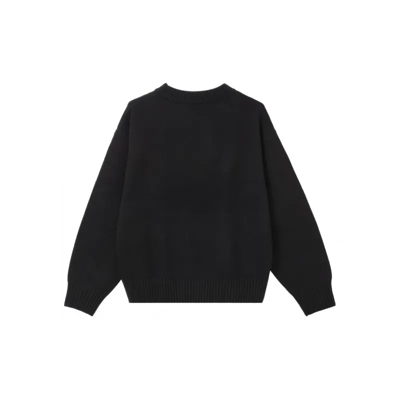 UNIQLO FW23 U Series Cashmere Sweater Unisex Black-1