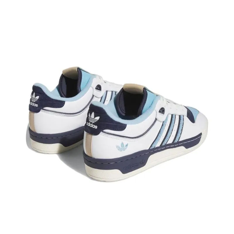 Adidas Rivalry Low 86 Cloud White Clear Blue Shadow Navy-2