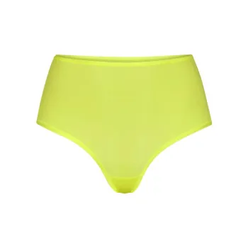 SKIMS FITS EVERYBODY HIGH-WAISTED THONG Underpants Women's 1 Pack DAFFODIL/Daffodil
