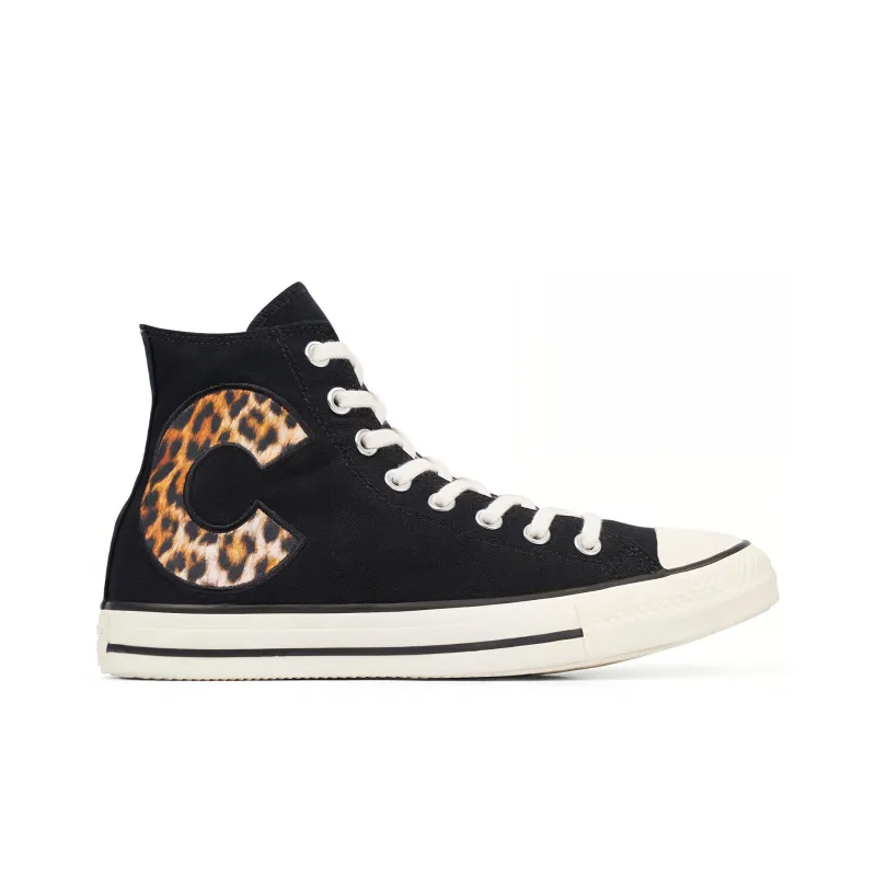 Converse Chuck Taylor All Star 70s Wild Logo High Top C Leopard 'Black White' Women's-1
