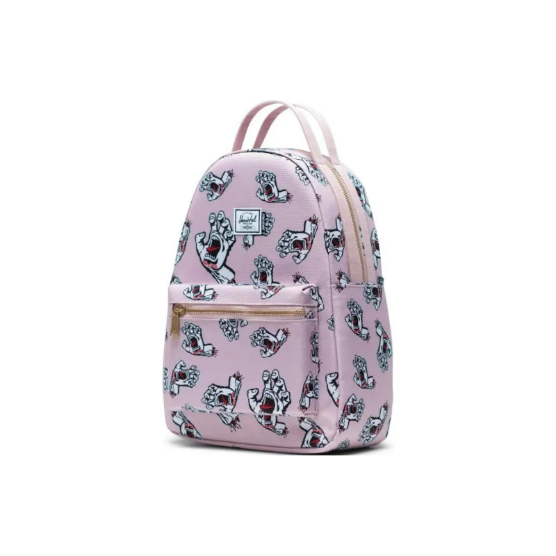 Herschel Santa Cruz Collaboration Polyester Backpack Small Size Women's Light Purple-1