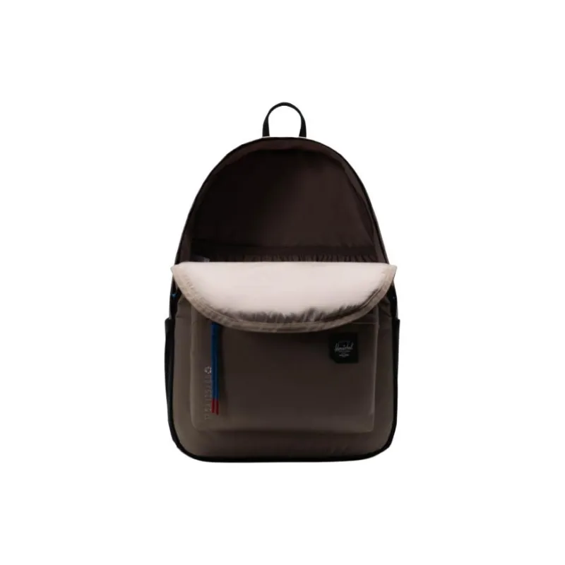Herschel Nylon With Polyurethane Coating Backpack Unisex Brown & Black-3