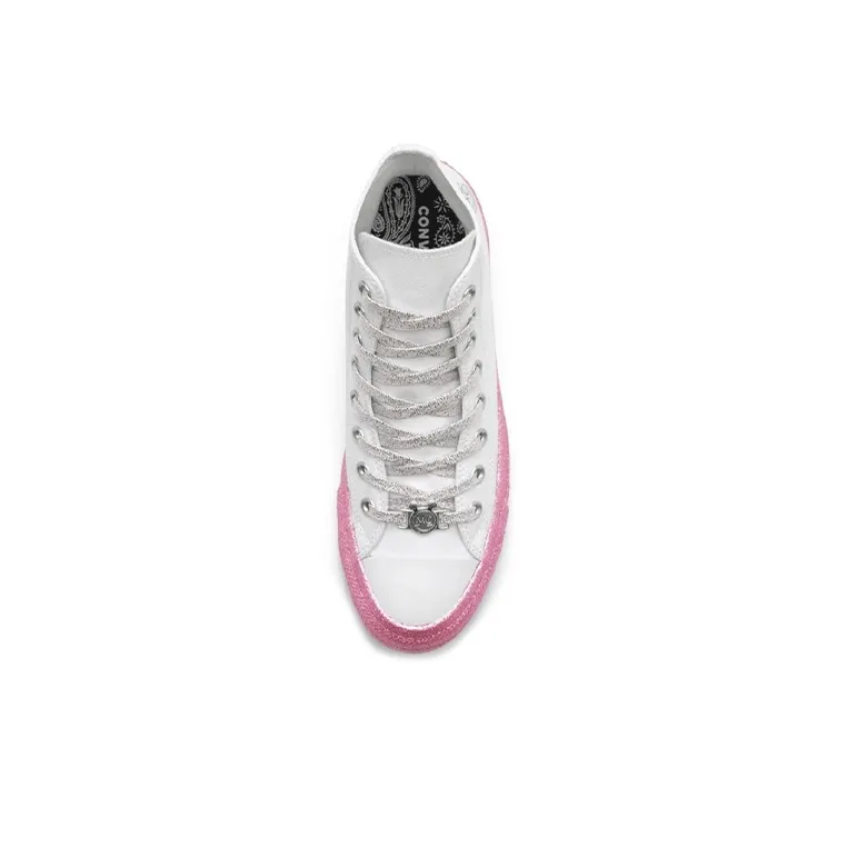 Converse Chuck Taylor All Star High Miley Cyrus White Pink-3