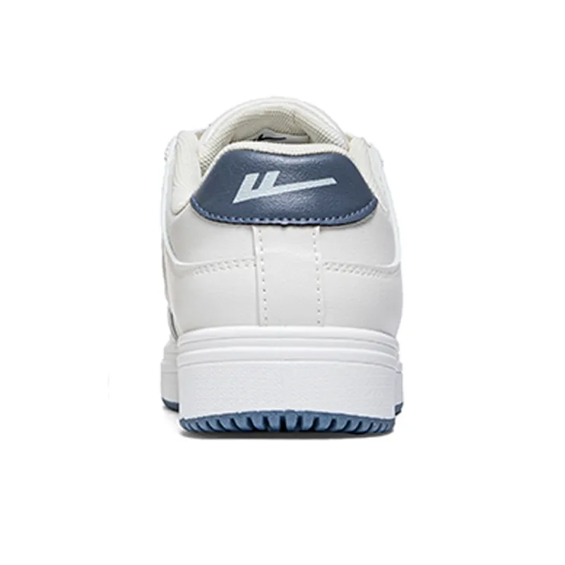Warrior Anti Slip Wear Resistant Lightweight Breathable Low Top Skateboard Shoes Unisex Dusty Blue-2