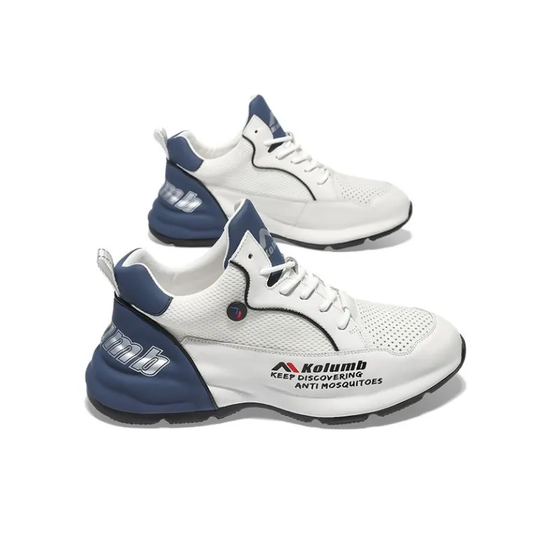 KOLUMB Slip Resistant, Abrasion Resistant, Breathable, Lightweight Low Top Casual Shoes Men's-3